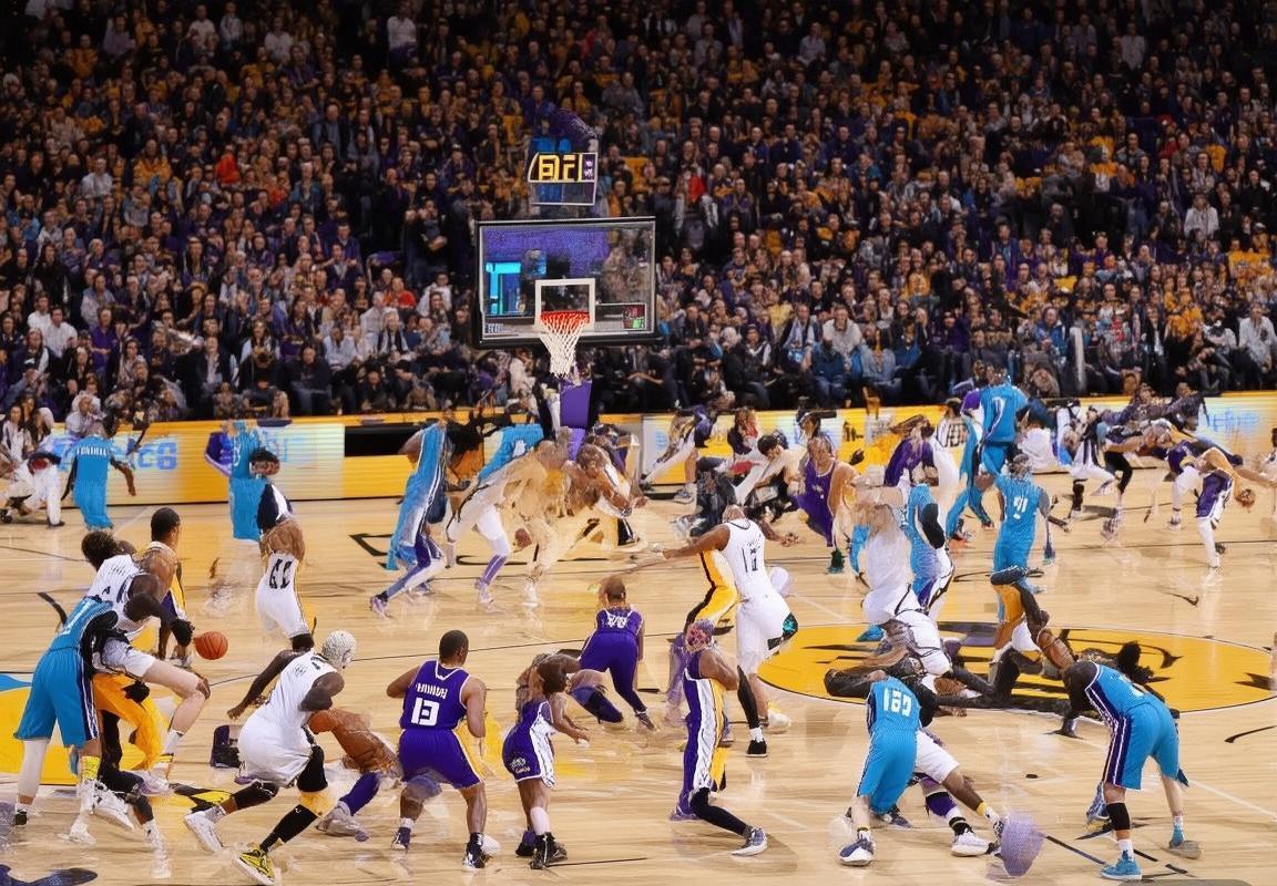 2018洛杉矶湖人VS夏洛特黄蜂：詹姆斯率队险胜，黄蜂展现青春活力